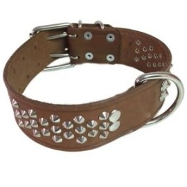 Collar piel 5cm trompillo