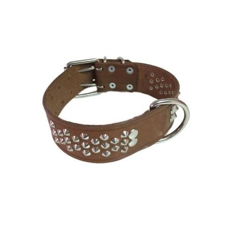 Collar piel 5cm trompillo