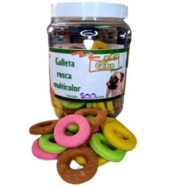 Vitrolero Galletas 800g Rosca Multicolor para perro