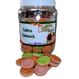 Vitrolero Galletas 800g Sándwich para perro