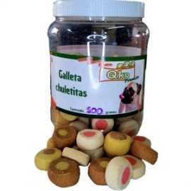 Vitrolero Galletas 500g Chuletitas para perro