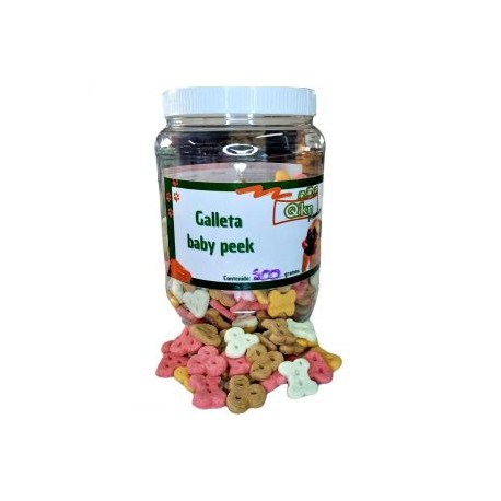 Vitrolero Galletas 500g Baby Peek para perro